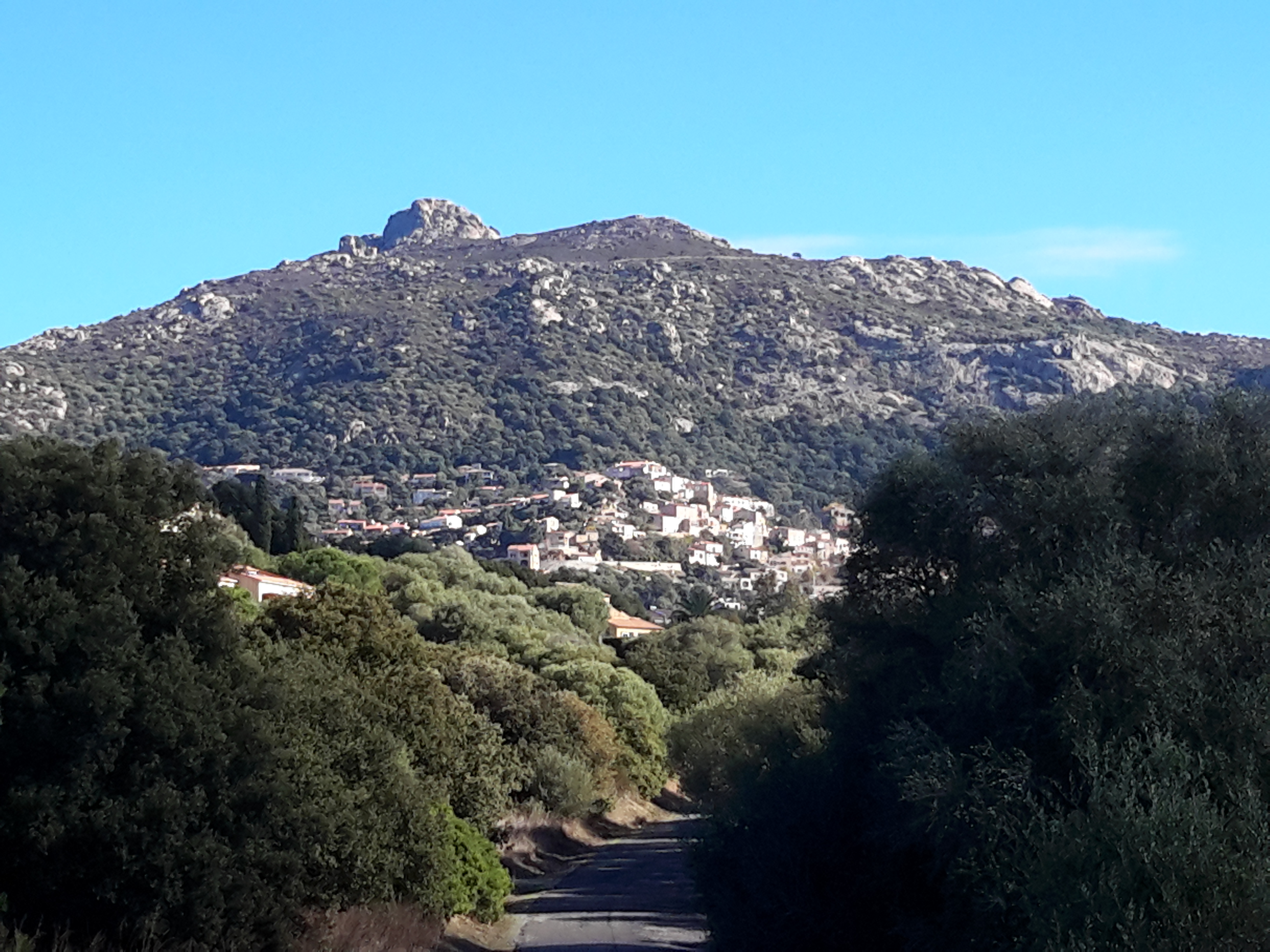 Paysage du littoral de Balagne