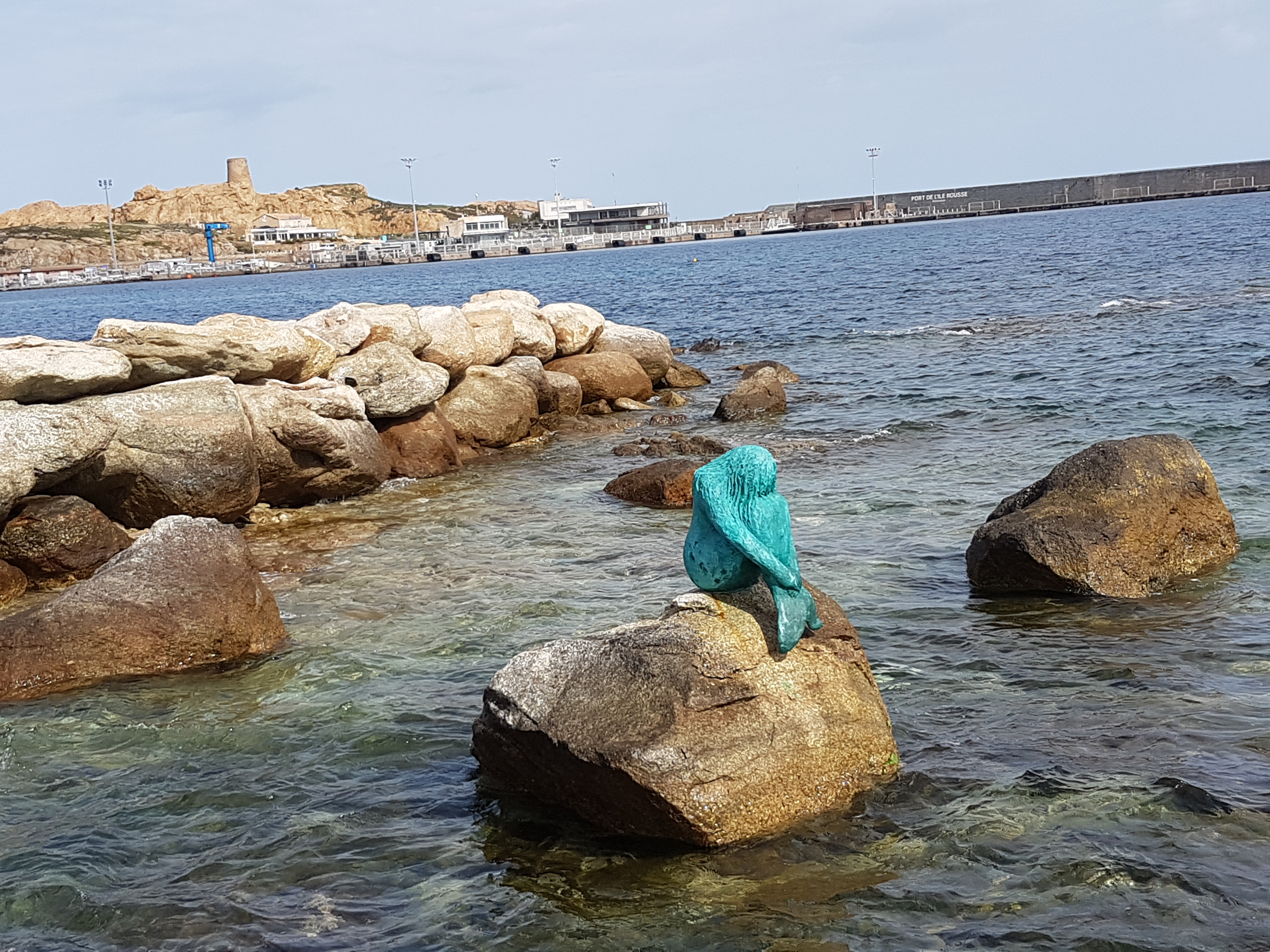 La statue de la Sirène